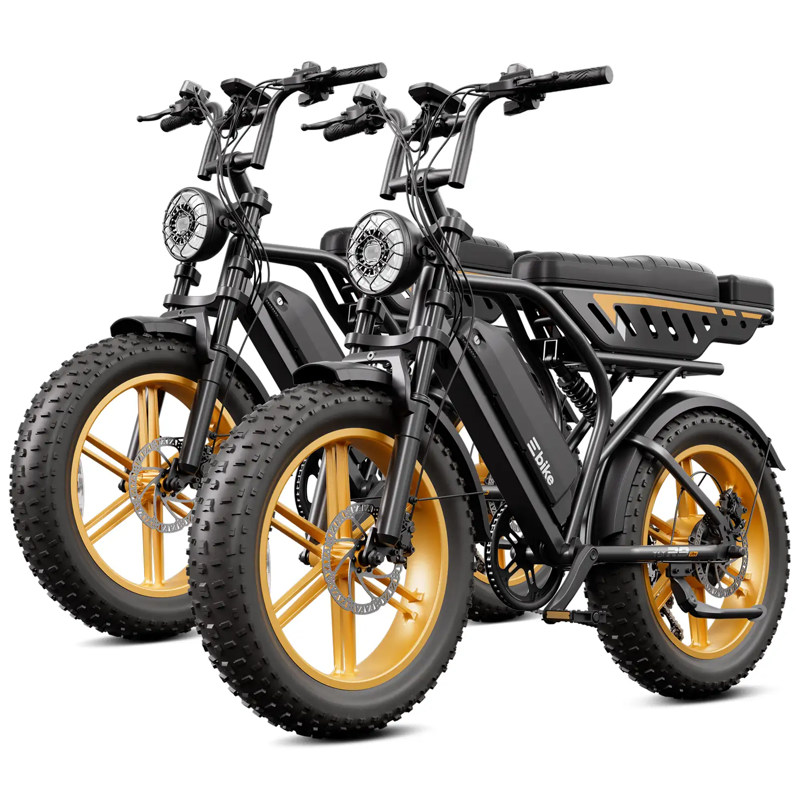 TST® Combo Sale R9 Dual-Battery 1500W Long-Range E-Bike - Image 9