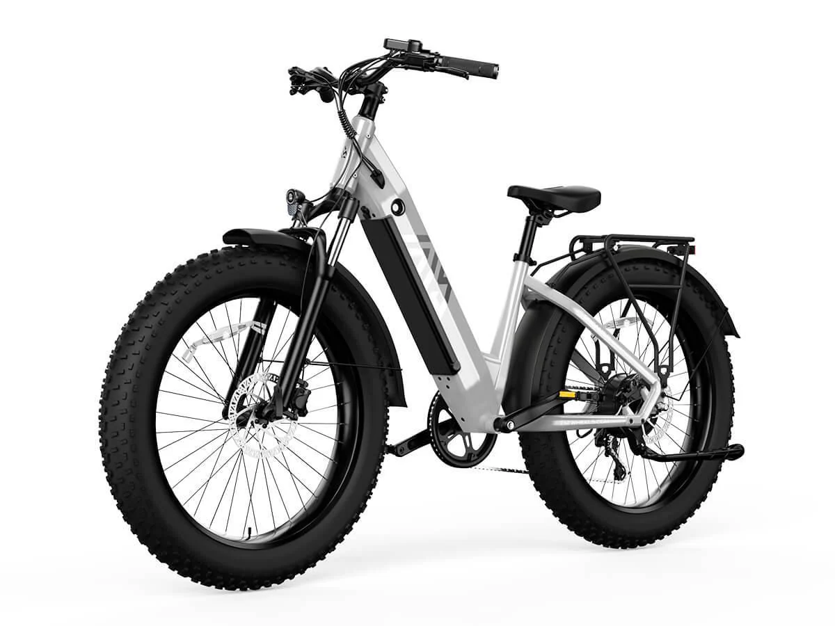 TST® Dreamer 26" Step-Thru Fat Tire Electric Bike - Image 14