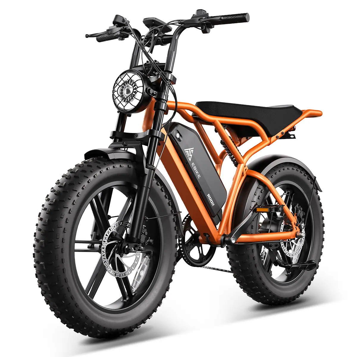 TST® R002 20'' 1500W Full Suspension Moped-style Electric Bike - Image 17